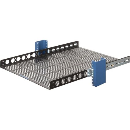 Rack Solutions Fixed Rack Shelf For 4Post Or 2Post Racks. 150 Pound Weight Capacity 108-2272